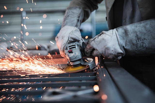 corded angle grinder