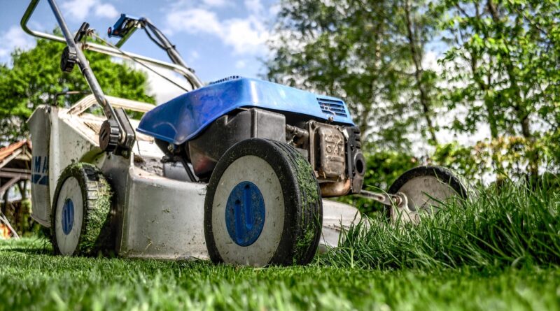 lawn mower, grass, garden, front yard, nature, gardening, lawn-mower chassis, lawn, cutting, gardener, equipment, machine, backyard, mower, maintenance, yard