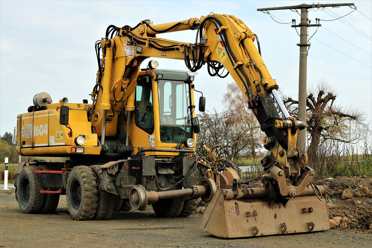 rail excavator, excavator, machinery, construction vehicle, blade, technology, wheels, rail guide, dirty, industry, excavator, excavator, excavator, excavator, excavator
