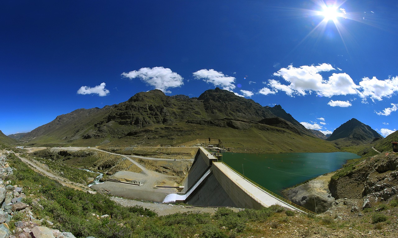 pipeline, hydroelectric power station, huanza, peru, water dam, dredge, power plant, gate, mountain top, pipeline, pipeline, pipeline, pipeline, pipeline, peru, power plant