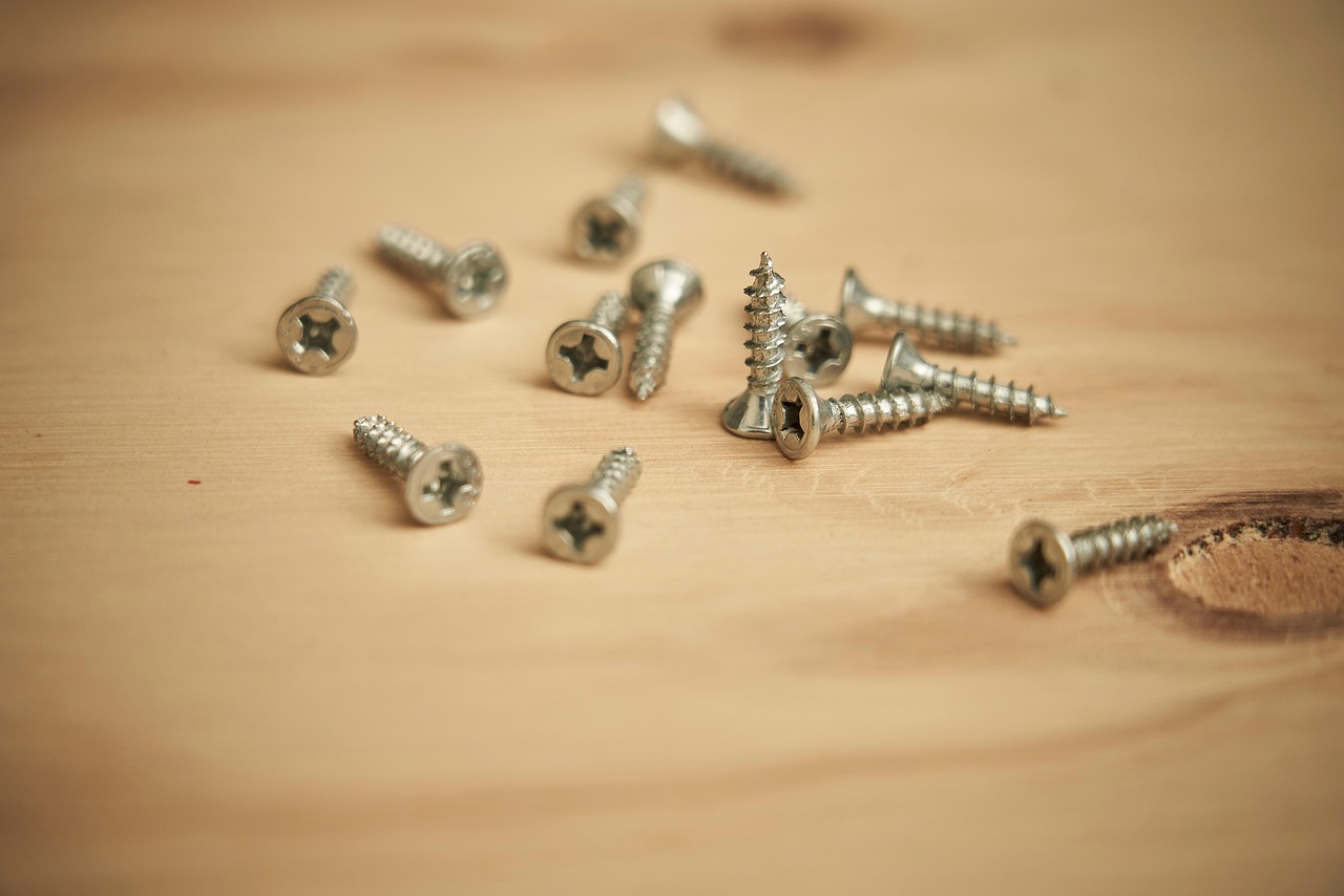tools, wood, construction, work, screws, drill
