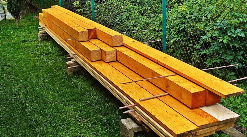boards, rafters, joinery, tree, painting, wood, colorful, paint, carpenter, sawmill, building materials, building, nature, house