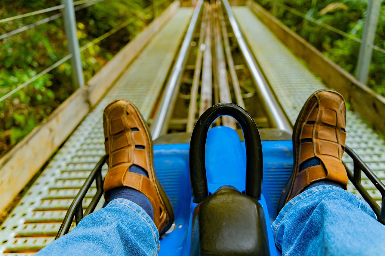 park, mountain roller coaster, roller coaster, self-propelled, attraction, roller coaster, roller coaster, roller coaster, roller coaster, roller coaster
