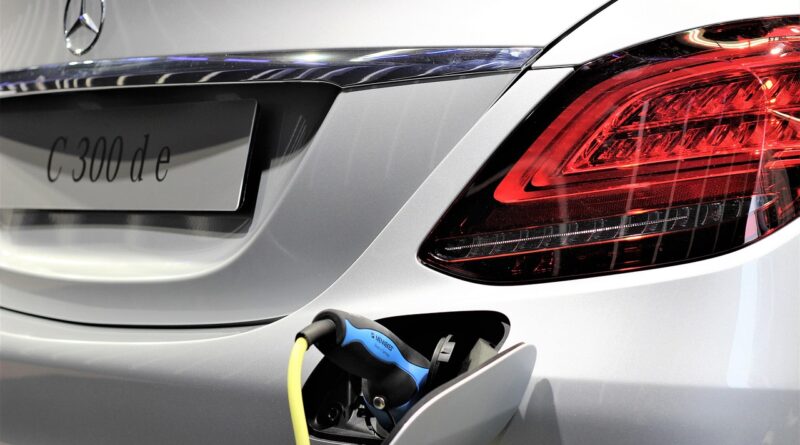 car mercedes benz c 300 d e, battery charging, diesel hybrid, auto show zagreb 2018, modern technology, vehicle, alternative, ecological, ecology, industry, future, efficient