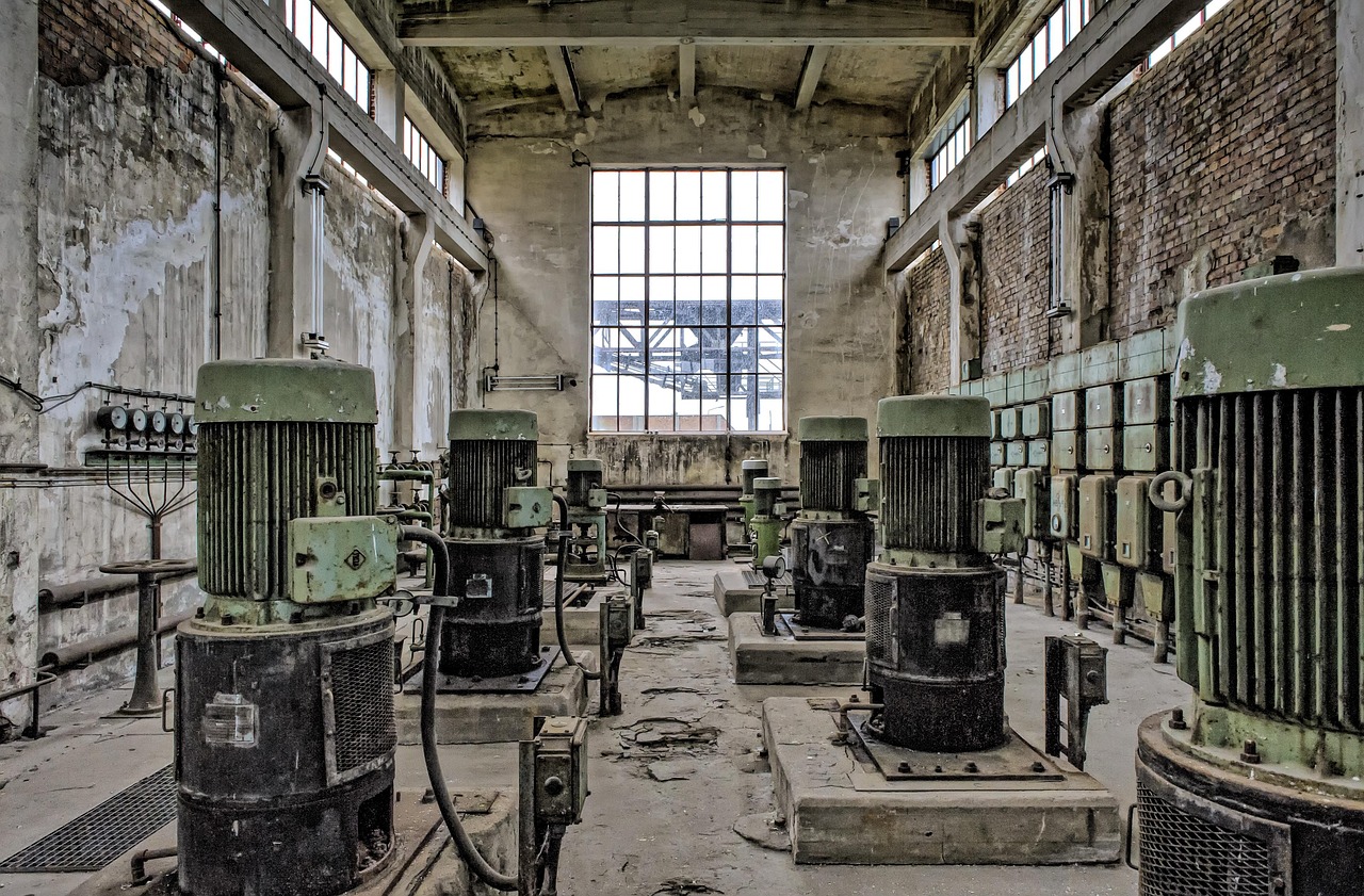 power plant, industrial plant, technology, expired, old, peenemünde, usedom