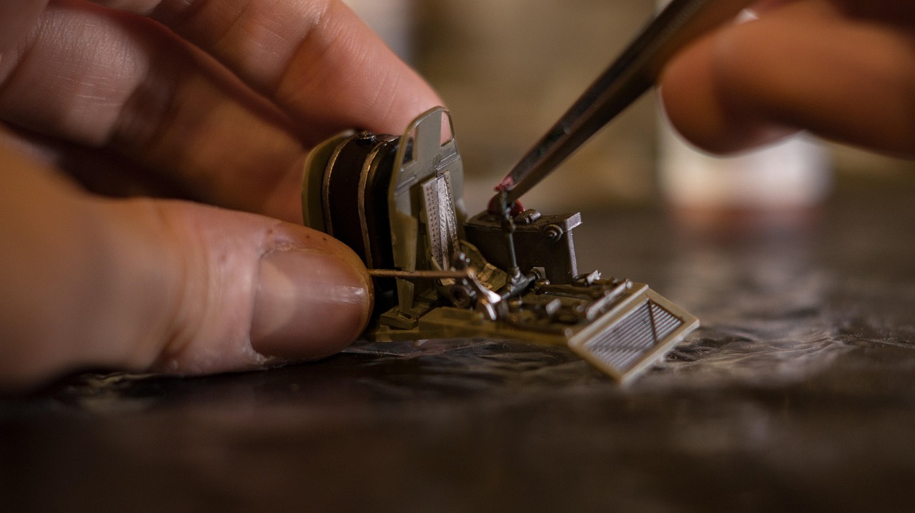 miniature, modelling, handicraft, hobby, plastic, revell, kit, diy, plane, il2, stormovik, cockpit, tweezers, tweezers, tweezers, tweezers, tweezers, tweezers